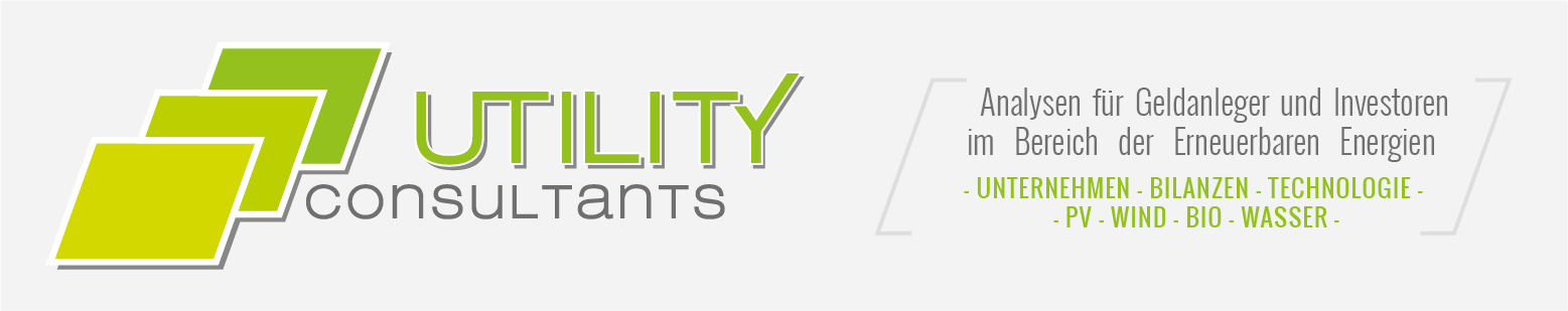 Utility Consultants - Analysen für Geldanleger und Investoren im Bereich der Erneuerbaren Energien